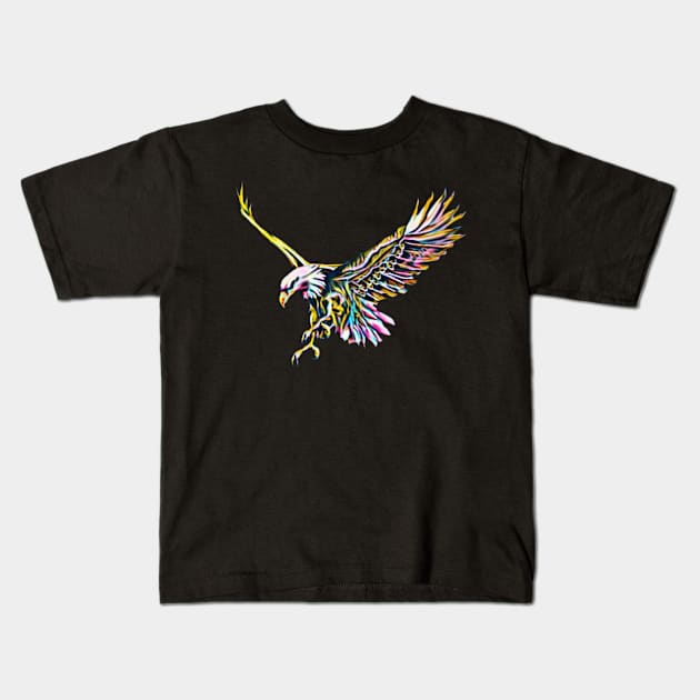 Eagle Kids T-Shirt by Nimmersatt